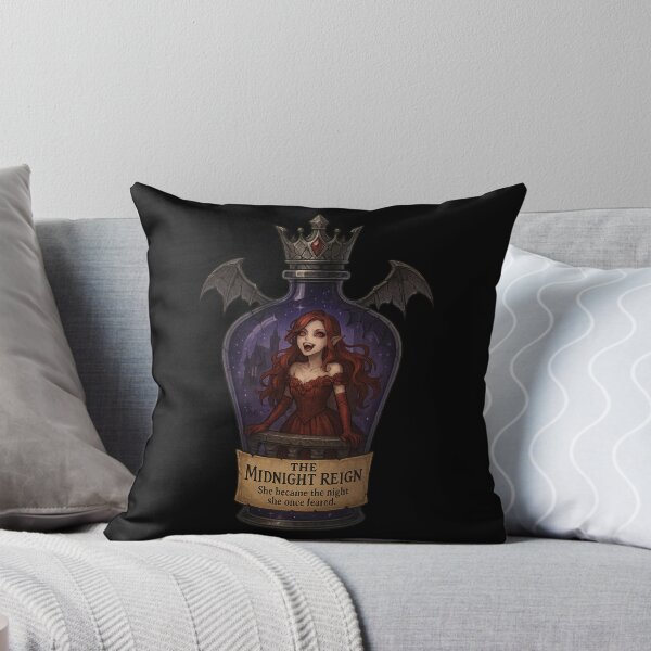Item preview, The Midnight Reign – Gothic Vampire Girl Potion Bottle Design designed and sold by Kampendesigns.