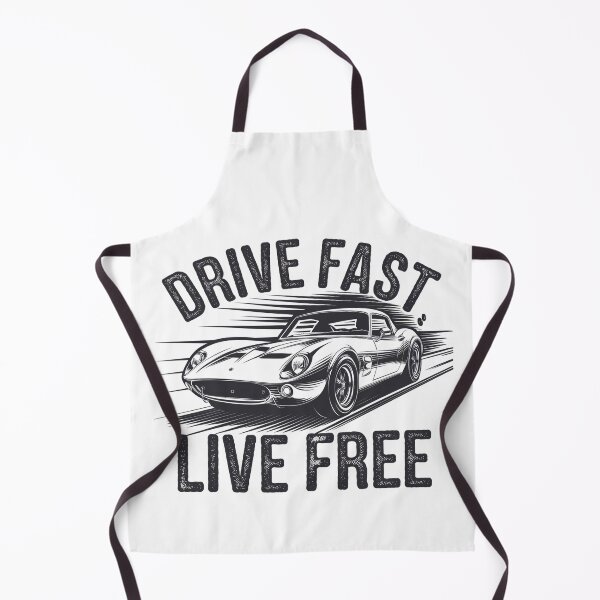 Item preview, Drive Fast Live Free Retro Sports Car designed and sold by Taans-Creation.