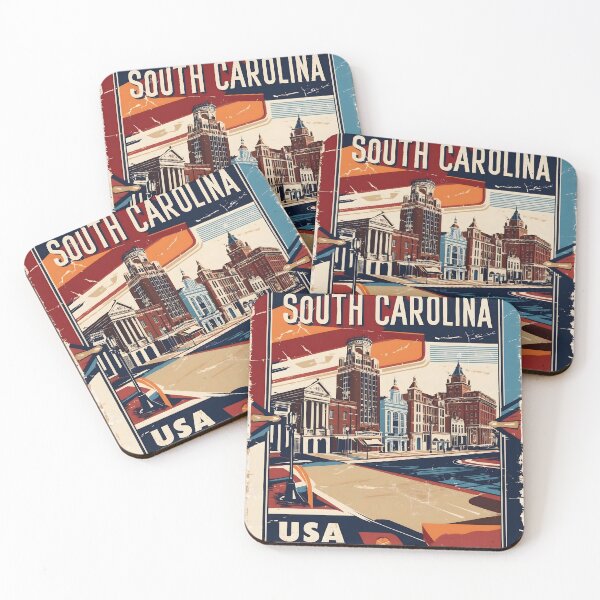 Item preview, South Carolina 1950s USA Vintage Retro Tourism designed and sold by TravelersGems.