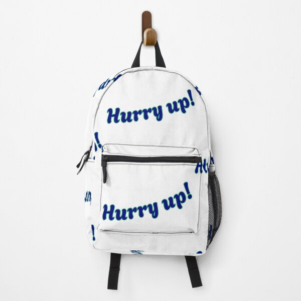 Item preview, Hurry up! designed and sold by Kid Wits Ink "Wise enough to leave a lasting impression!".