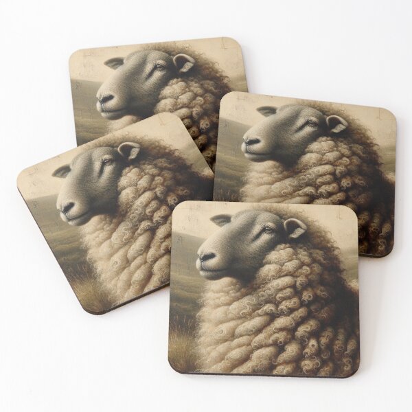 Item preview, "The Noble Woolgatherer" designed and sold by mustardseed-410.