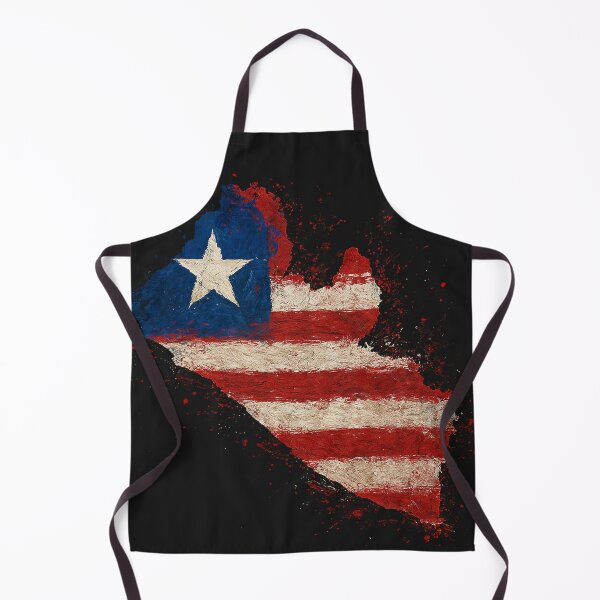 Item preview, Painted Liberian flag designed and sold by ilakz.