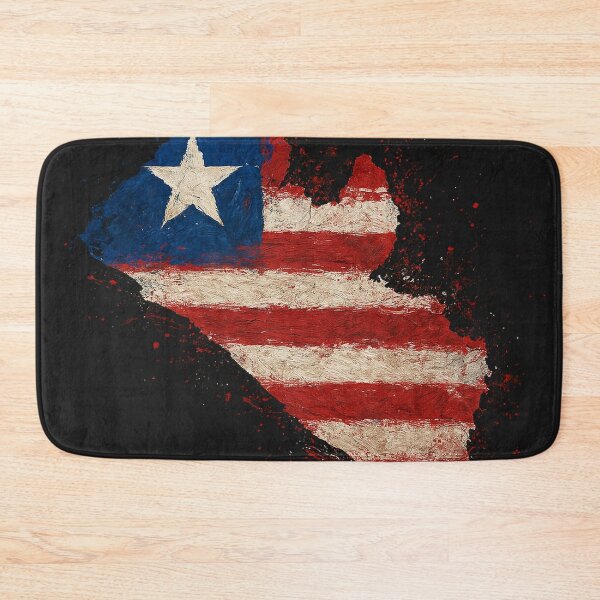 Item preview, Painted Liberian flag designed and sold by ilakz.