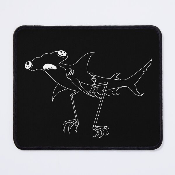 Item preview, Dungeon crawler Carl jamal the shark (white) designed and sold by TheDoodlemancer.