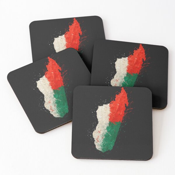 Item preview, Painted Madagascar flag designed and sold by ilakz.