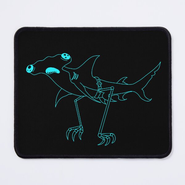Item preview, Dungeon crawler Carl jamal the shark (teal) designed and sold by TheDoodlemancer.