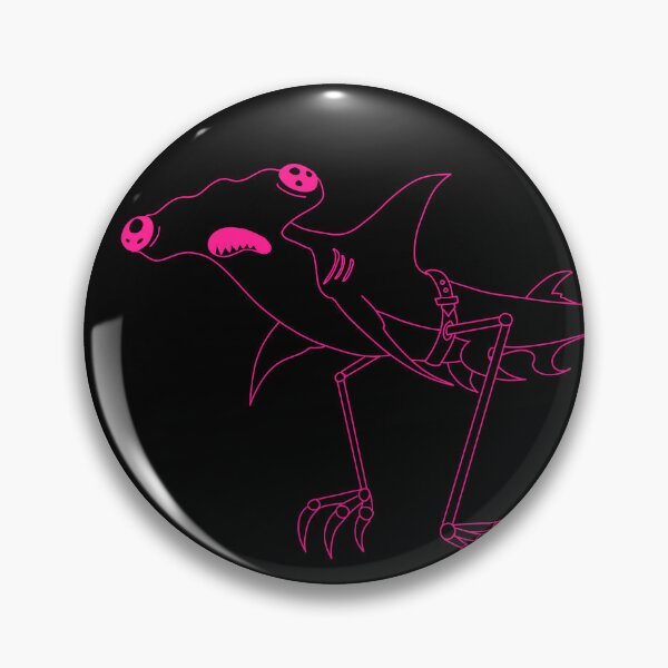 Item preview, Dungeon crawler Carl jamal the shark (pink) designed and sold by TheDoodlemancer.