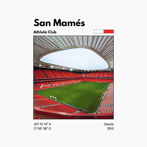 Item preview, San Mamés - ATH stadium poster designed and sold by Sarabinala.