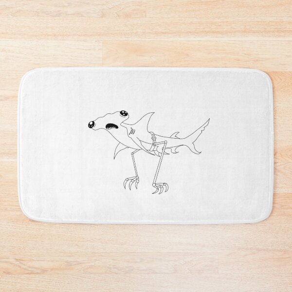 Item preview, Dungeon crawler Carl jamal the shark (black) designed and sold by TheDoodlemancer.