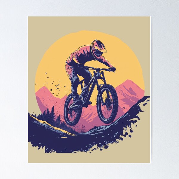 Item preview, Downhill Serenity designed and sold by GearHead Designs.