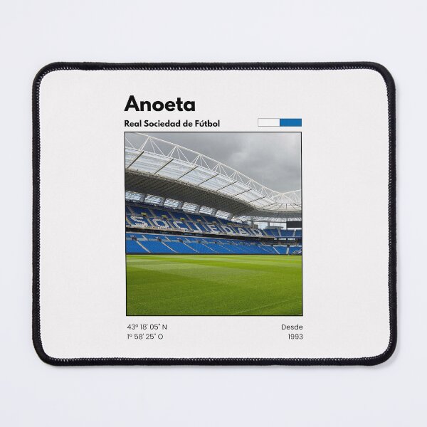 Item preview, Anoeta - Reale Arena - RSO stadium poster designed and sold by Sarabinala.