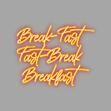 Artwork thumbnail, Break-Fast, Fast-Break, Breakfast  by RadManDesigns