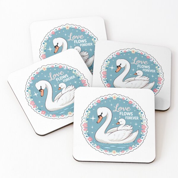 Item preview, Mother's Day : Swan "Love flows forever" designed and sold by Nuist25.