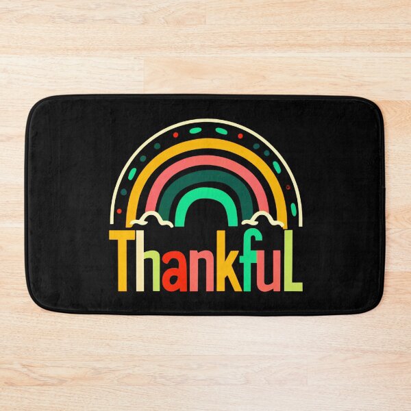 Item preview, Thankful Colorful Rainbow Design designed and sold by SteezeeStore.