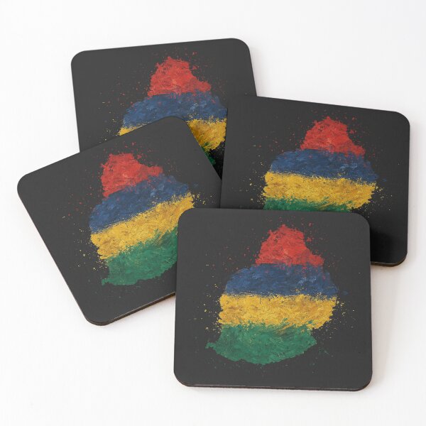 Item preview, Painted Mauritius flag designed and sold by ilakz.