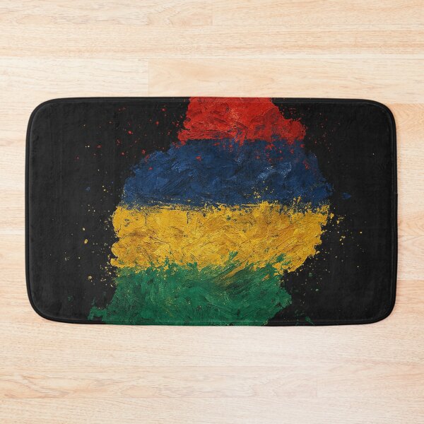 Item preview, Painted Mauritius flag designed and sold by ilakz.