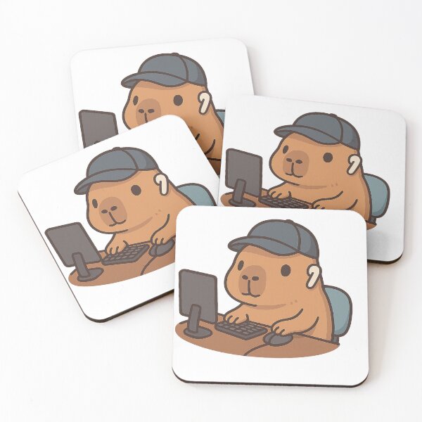 Item preview, Capybara Gamer Kawaii – Gaming Vibes Only designed and sold by Andreadebole94.
