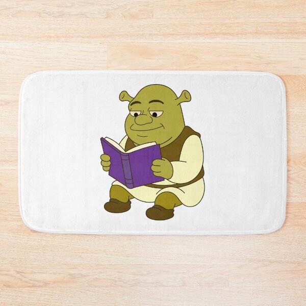 Item preview, Shrek reading a fairy tale designed and sold by DibujandoPorfa.