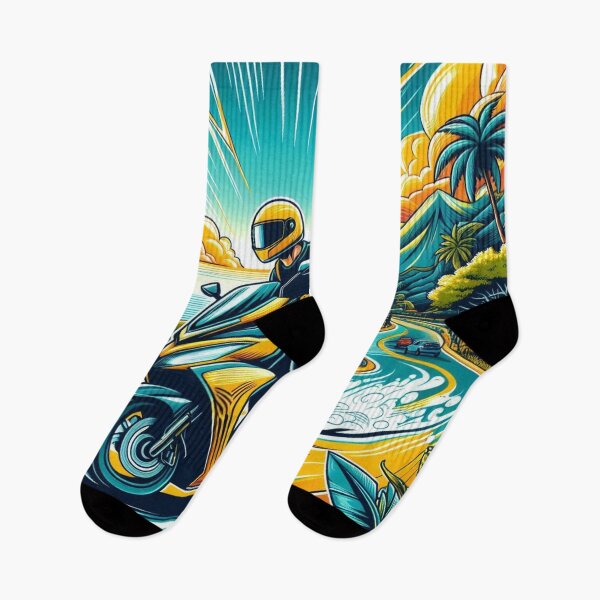 Item preview, Ride the Horizon – Stylish Motorcycle Touring Design for Bikers, Adventurers & Two-Wheel Travel Lovers designed and sold by knalpot-design.