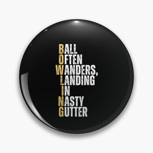 Item preview, Funny Bowling Sarcastic Bowler Ironic designed and sold by StrideSuccess.