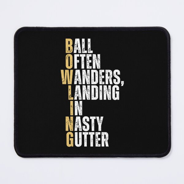 Item preview, Funny Bowling Sarcastic Bowler Ironic designed and sold by StrideSuccess.