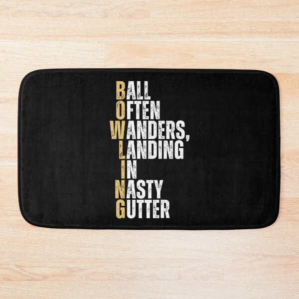 Item preview, Funny Bowling Sarcastic Bowler Ironic designed and sold by StrideSuccess.