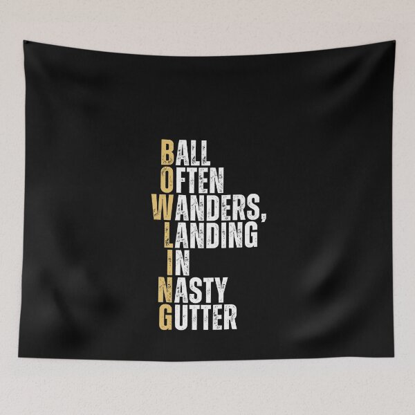 Item preview, Funny Bowling Sarcastic Bowler Ironic designed and sold by StrideSuccess.