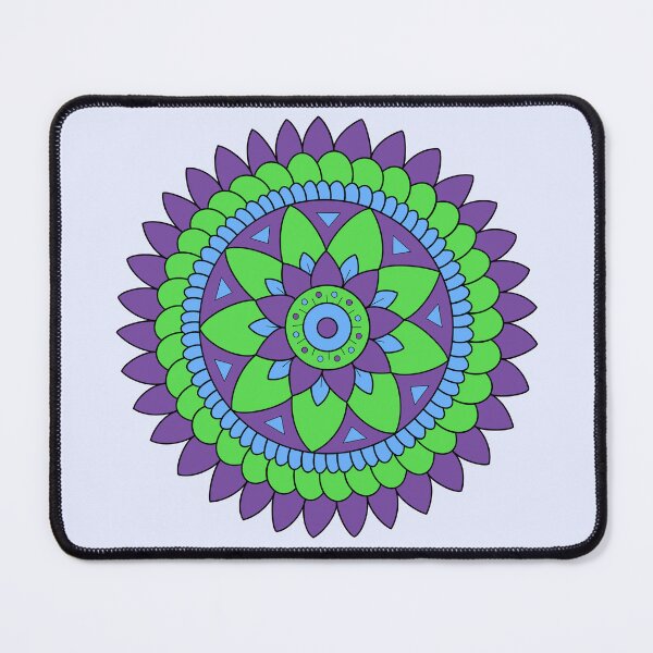 Item preview, Tri-Color Bloom Mandala designed and sold by MKFDesigns.