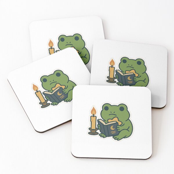 Item preview, Night Reading Frog designed and sold by hi-chew.