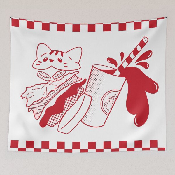 Item preview, Kitty Burger designed and sold by Sandra Salgado.