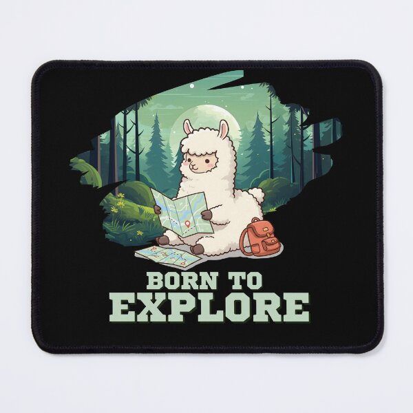 Item preview, Alpaca bag - Born To Explore designed and sold by The magic  Yellow bus.