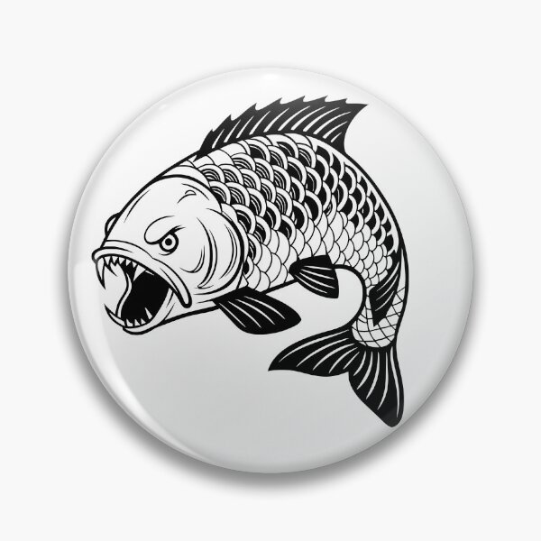 Item preview, Mystic Fish – Underwater Vibes in Line Art Style designed and sold by MadMarkerDesign.