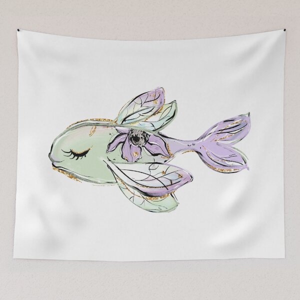 Item preview, Violet Flying Fish designed and sold by KaramfilaS.