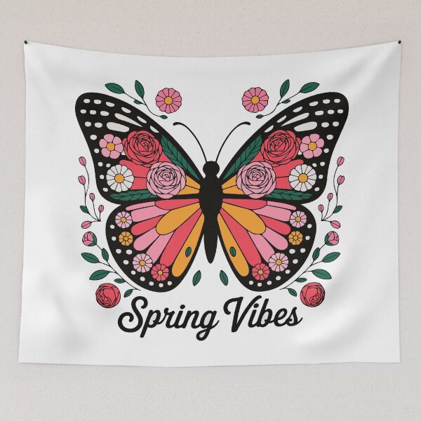 Item preview, Spring Vibes, Bloom Bright, Shine Brighter, Fresh Floral Tee, Nature-Inspired Spring Outfit, Perfect for Garden Lovers & Sunny Days  designed and sold by Working Pajama.