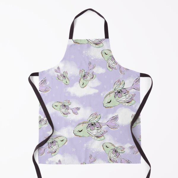 Item preview, Fancy Flying Fishes in a Violet Sky designed and sold by KaramfilaS.