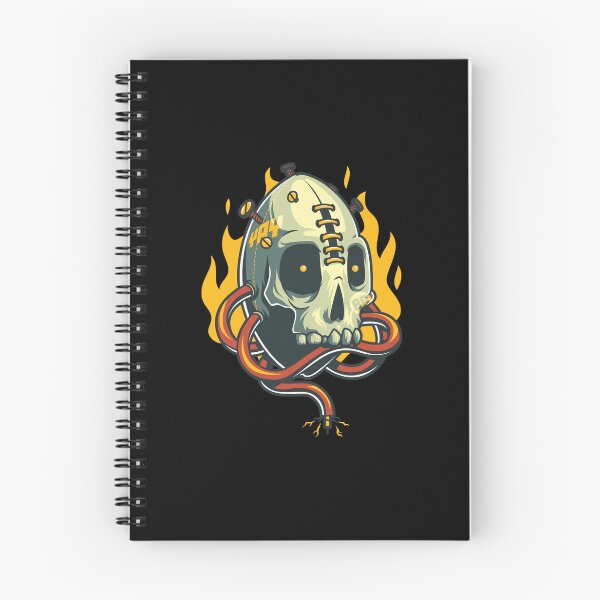 Item preview, Inferno Skull - Bold Punk Design designed and sold by GabrieSketcham.
