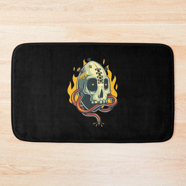 Item preview, Inferno Skull - Bold Punk Design designed and sold by GabrieSketcham.