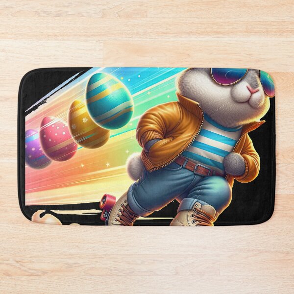 Item preview,  Roller Skating Bunny - Easter Edition designed and sold by RWT-Design.