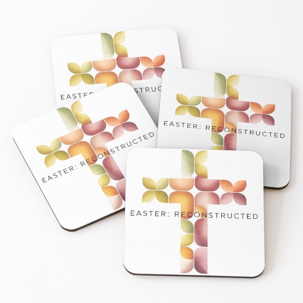 Item preview, "Easter Reconstructed Geometric Cross Design: Modern Spiritual Tee with Subtle Gradients for Contemporary Believers designed and sold by AnnDesignStudio.