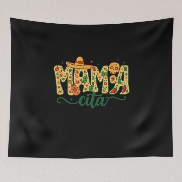 Item preview, Cinco De Mayo Mamacita Flower Mama Cita Mexican designed and sold by TalalosART.
