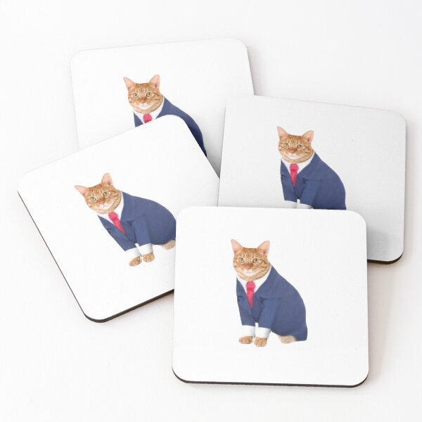 Item preview, Fancy cat in suit designed and sold by monkey zone.