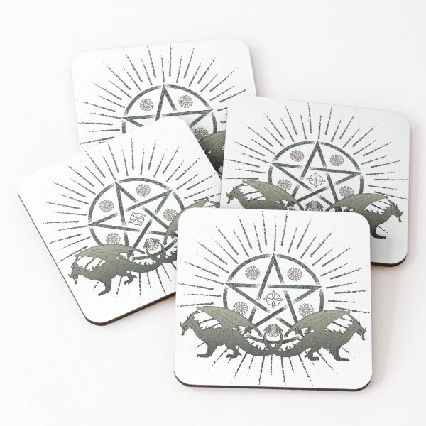 Item preview, Dragon Pentacle designed and sold by TheMoonlightShop.