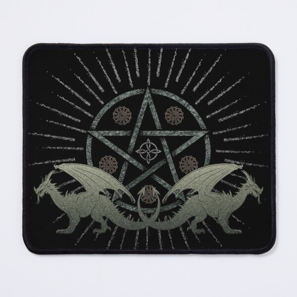 Item preview, Dragon Pentacle designed and sold by TheMoonlightShop.