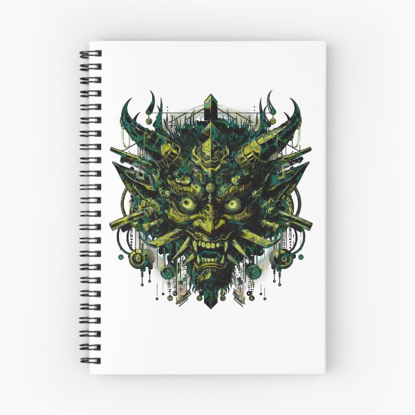 Item preview, Chinese Mask Demon Cyberpunk Mythology Ilustration designed and sold by Azazellio.