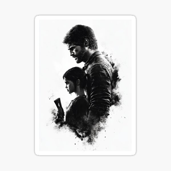 Aperçu de l'œuvre Symbole de luciole de The Last of Us avec une texture vieillie sous le mot gras « LIARS », design beige sur fond noir, ambiance grunge rebelle. créée et vendue par MystiS.