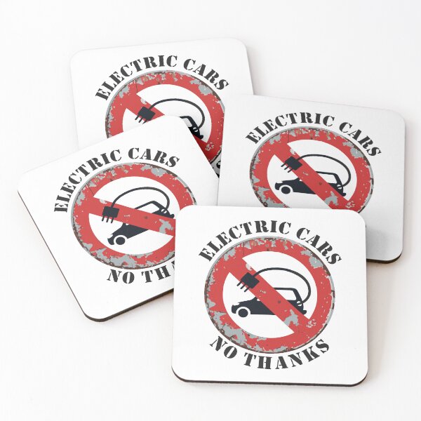 Item preview, Electric Cars No Thanks Energy Statement designed and sold by HandicraftArt.