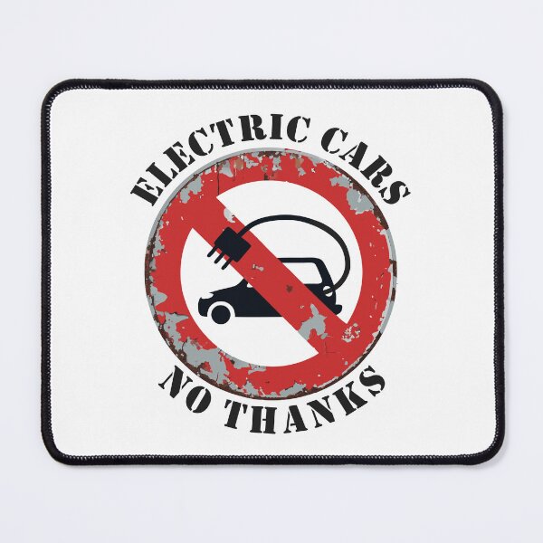 Item preview, Electric Cars No Thanks Energy Statement designed and sold by HandicraftArt.