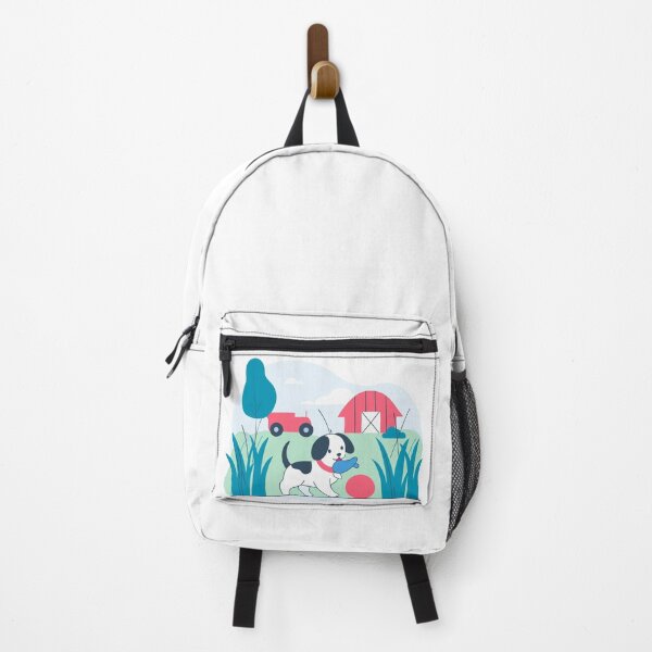 Item preview, Cute little puppy playing in the farm designed and sold by Merrylands Artshop.