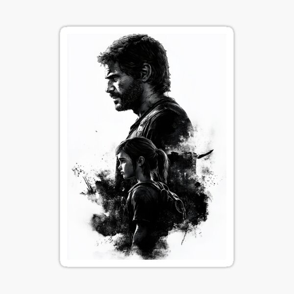 Aperçu de l'œuvre Symbole de luciole de The Last of Us avec une texture vieillie sous le mot gras « LIARS », design beige sur fond noir, ambiance grunge rebelle. créée et vendue par MystiS.
