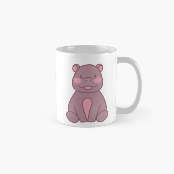 Aperçu de l'œuvre mignon bébé hippopotame créée et vendue par winterpumpkin.